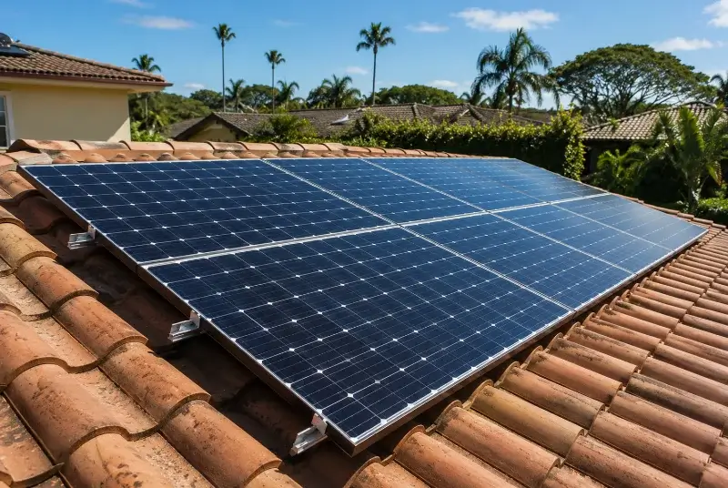 Installation de panneaux solaires à Anthon